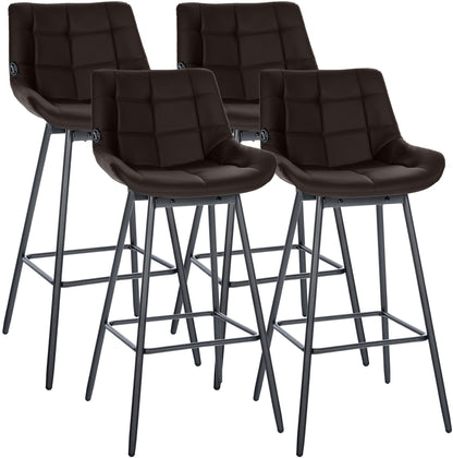 4er Set Barhocker Weston schwenkbar