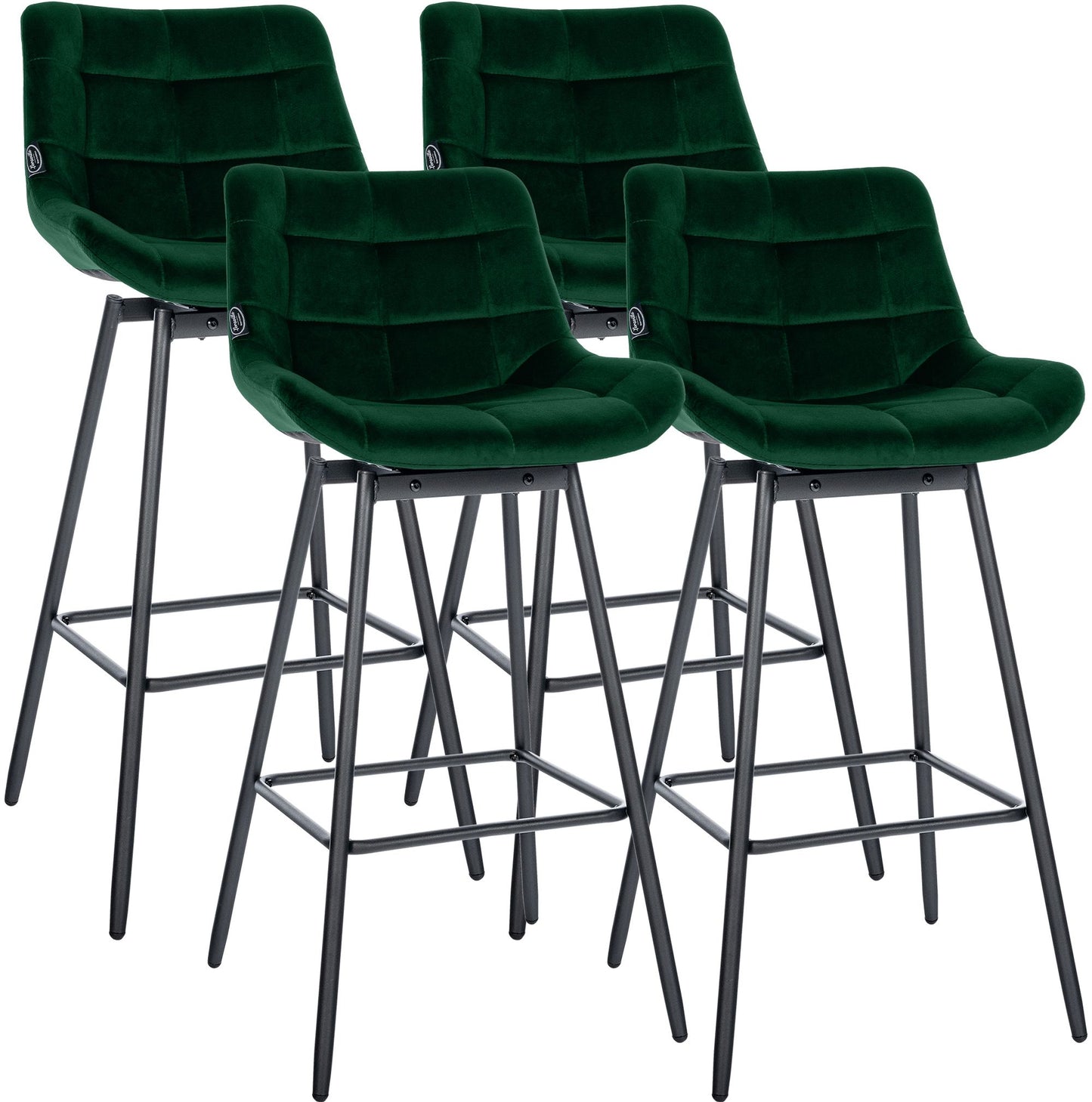 4er Set Barhocker Weston schwenkbar