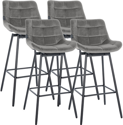 4er Set Barhocker Weston schwenkbar