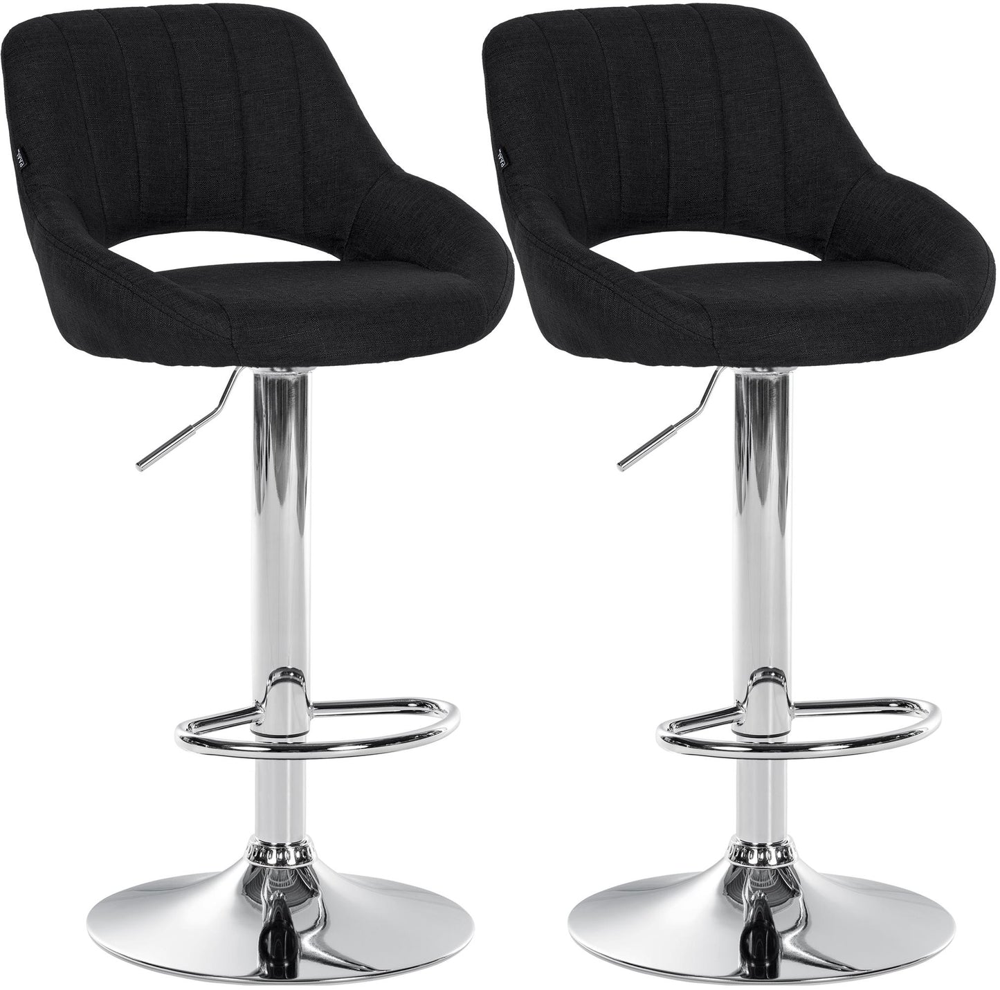 2er Set Barhocker Milet Stoff