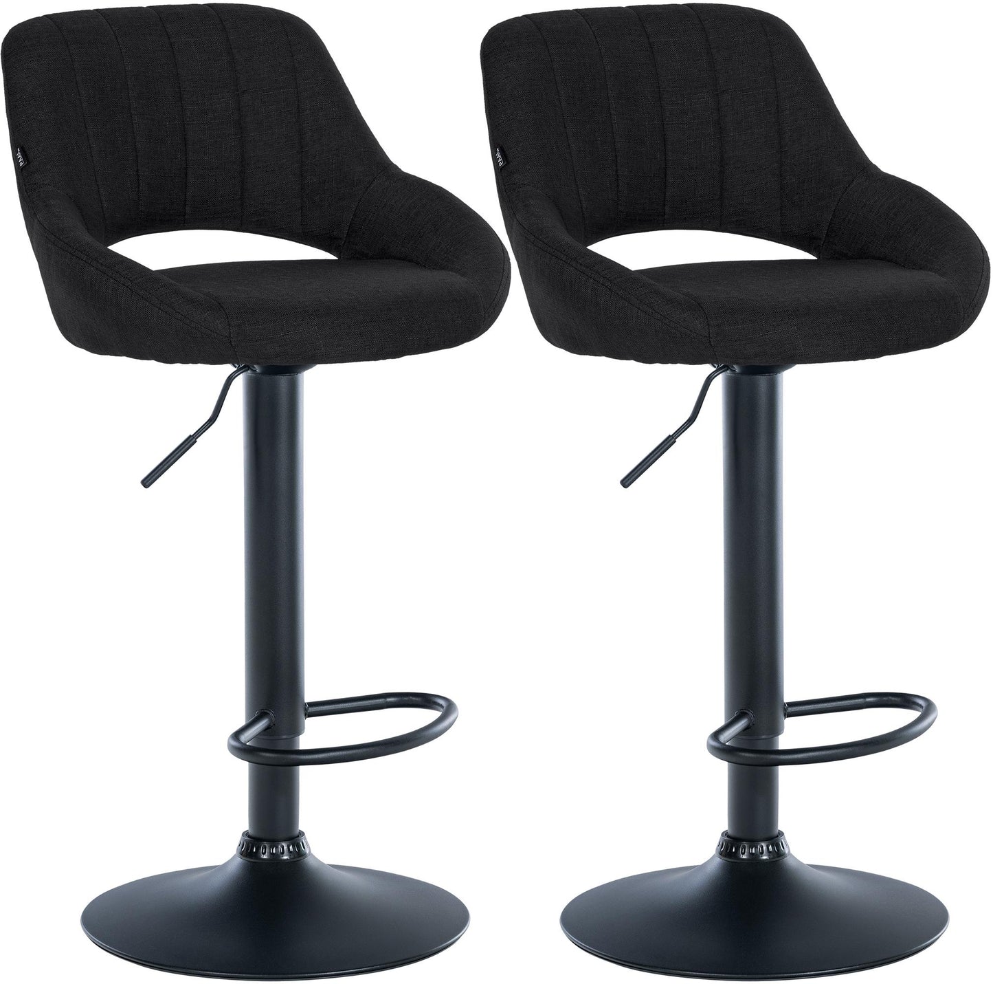 2er Set Barhocker Milet Stoff