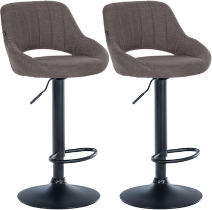 2er Set Barhocker Milet Stoff