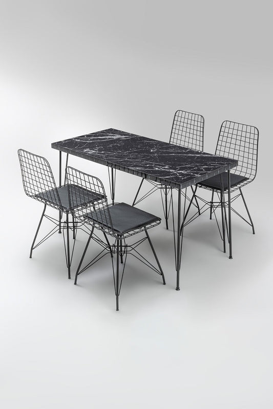 Set di Tavolo e Sedie (5 Pezzi)