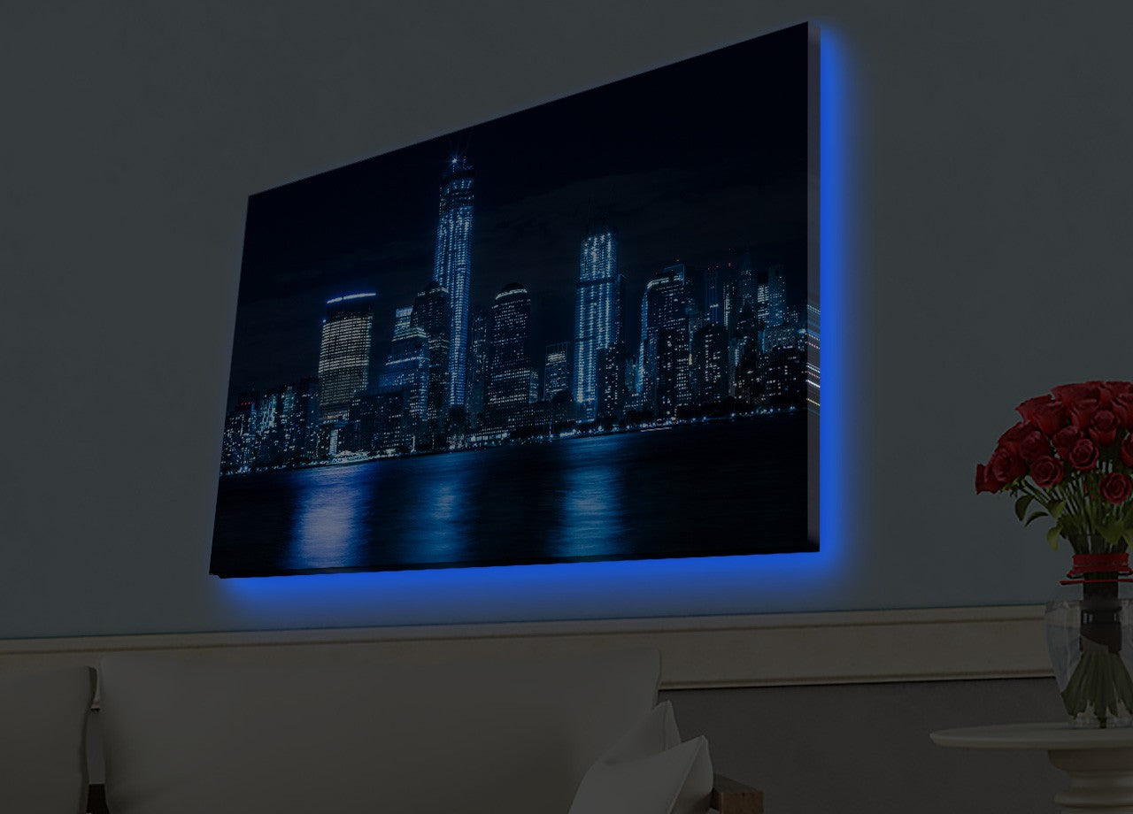 Decorative Led Lighted Canvas Painting | homemem39