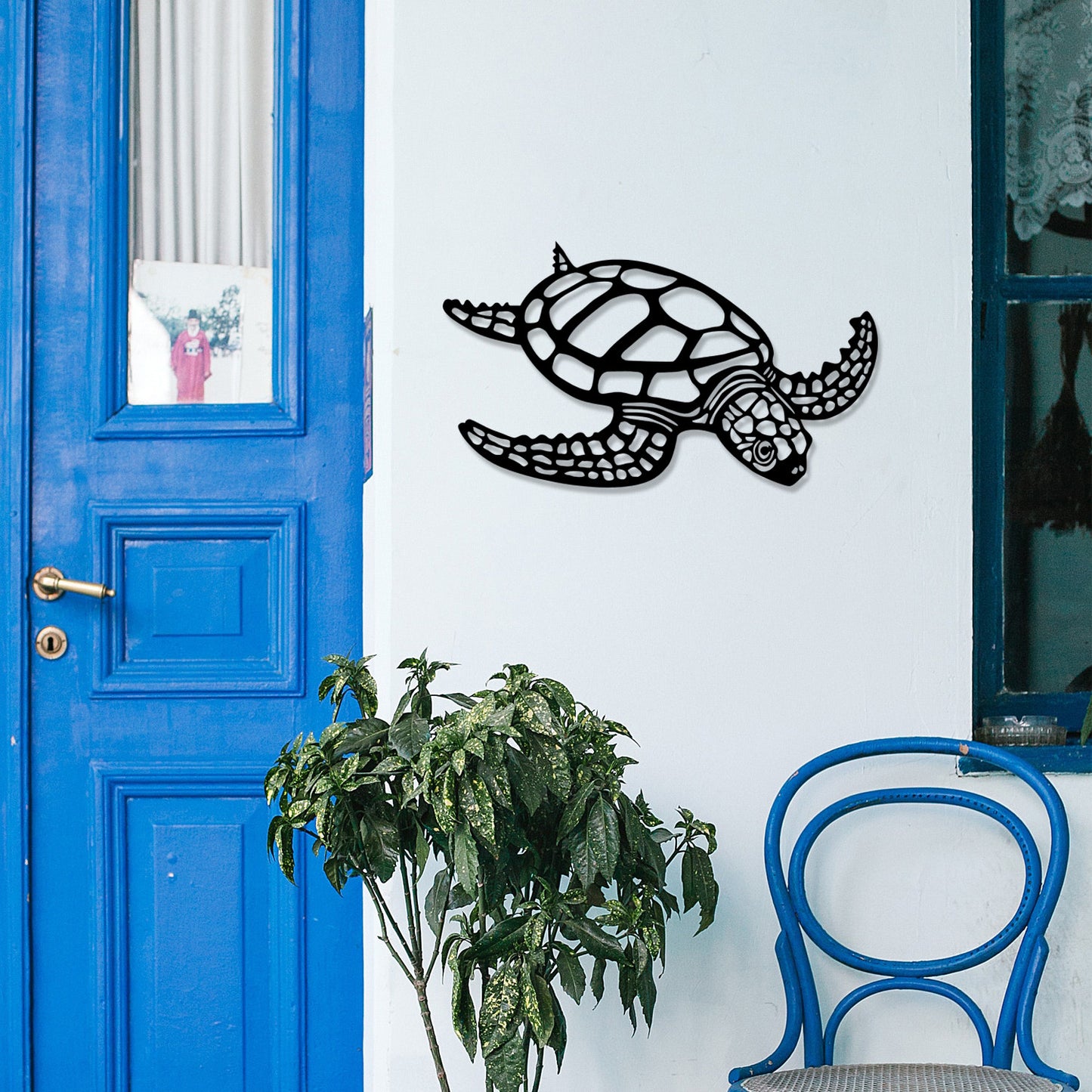 Accessorio da Parete in Metallo Decorativo