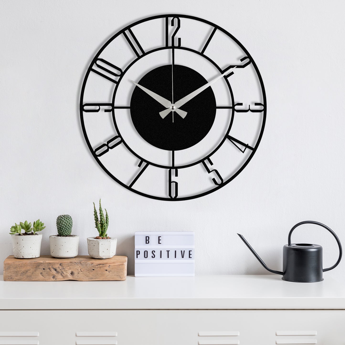Orologio da Parete Decorativo in Metallo
