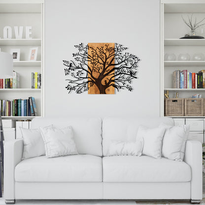 Accessorio Murale Decorativo in Legno