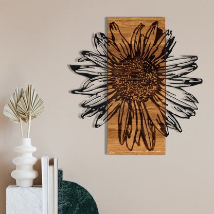 Accessorio Murale Decorativo in Legno