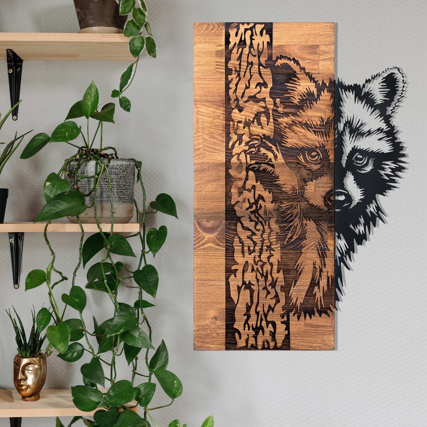 Decorative Wooden Wall Accessory | homemem39