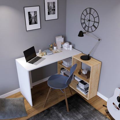 Scrivania da Studio in Finitura Noce Bianco