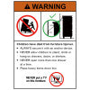 Scaffale Libri 3 Ripiani Nero 60x27,6x90,5 cm Legno Multistrato