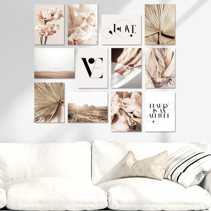 Dipinto Decorativo in MDF (12 Pezzi)