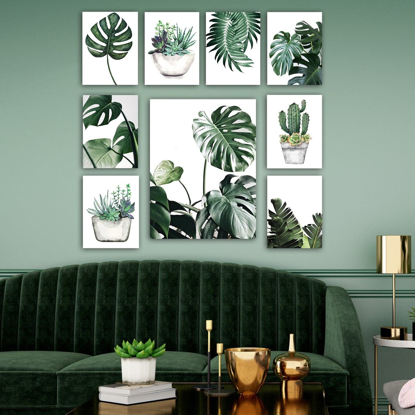 Quadro Decorativo in MDF (9 Pezzi)