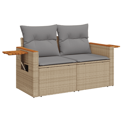 Patio Sofa Set 5-Posti Beige and Grey | homemem39