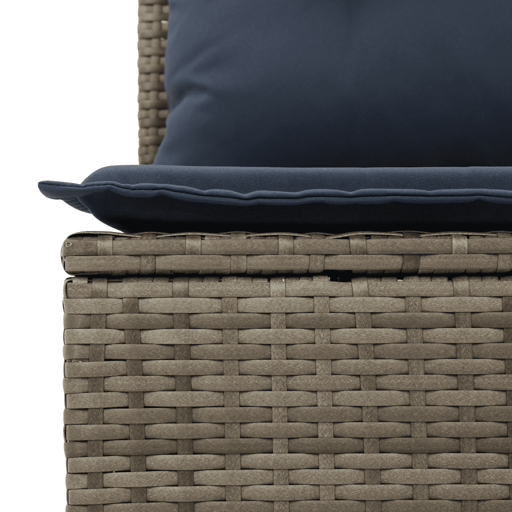Set Divani da Giardino 8 pz con Cuscini in Polyrattan