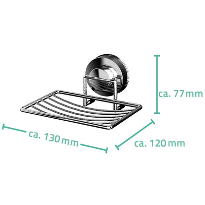 RIDDER Portasapone per Doccia 13x12x7,7 cm Cromato 12040100