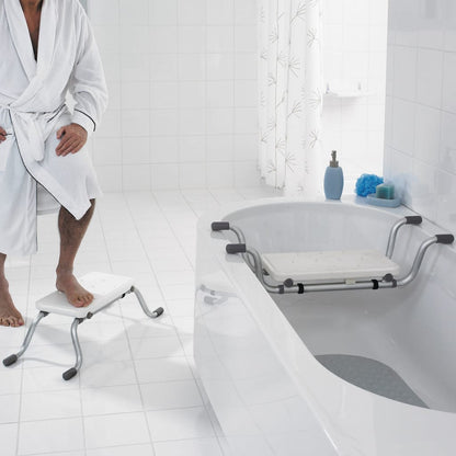 RIDDER Sedile/Poggiapiedi per Vasca da Bagno Eco Bianco A0042001