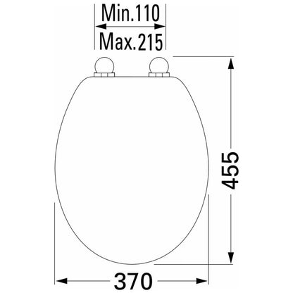 Tiger Sedile WC a Chiusura Morbida Ventura Duroplast Crema 251491246