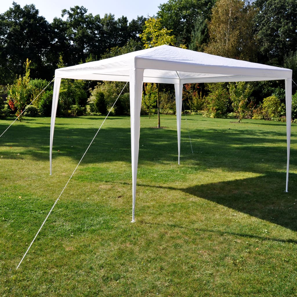 HI Gazebo 3x3 m Bianco - homemem39