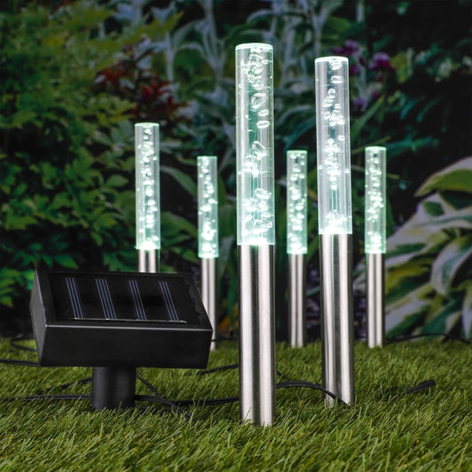 HI Solar LED-Blasenlichter 6 Stk