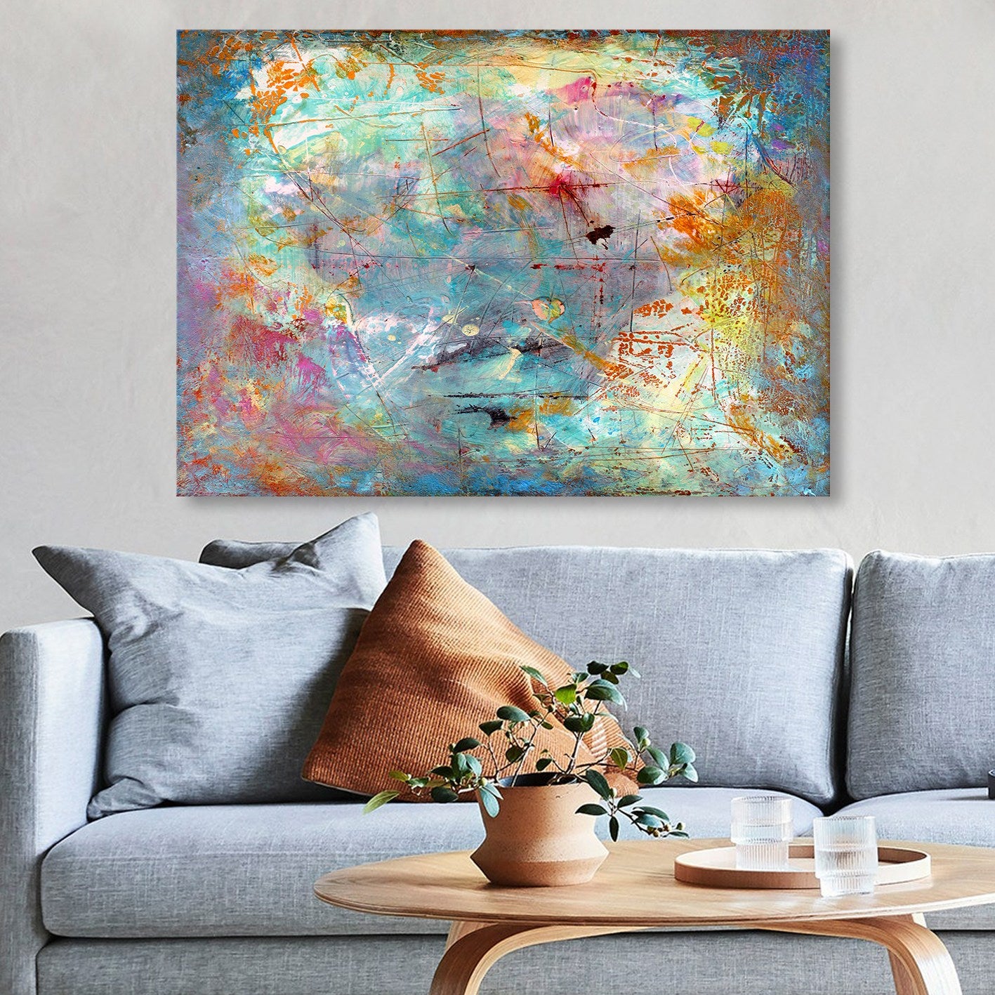 Pittura Decorativa su Tela