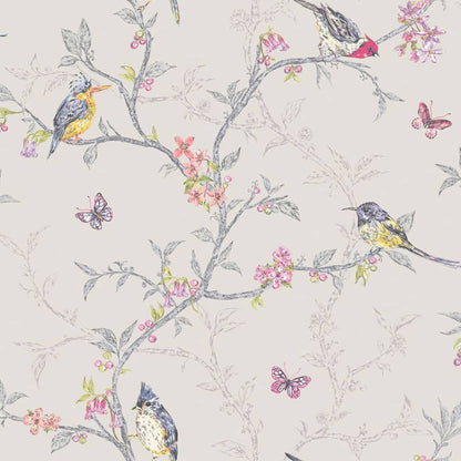 DUTCH WALLCOVERINGS Lila Tapete „Phoebe“.