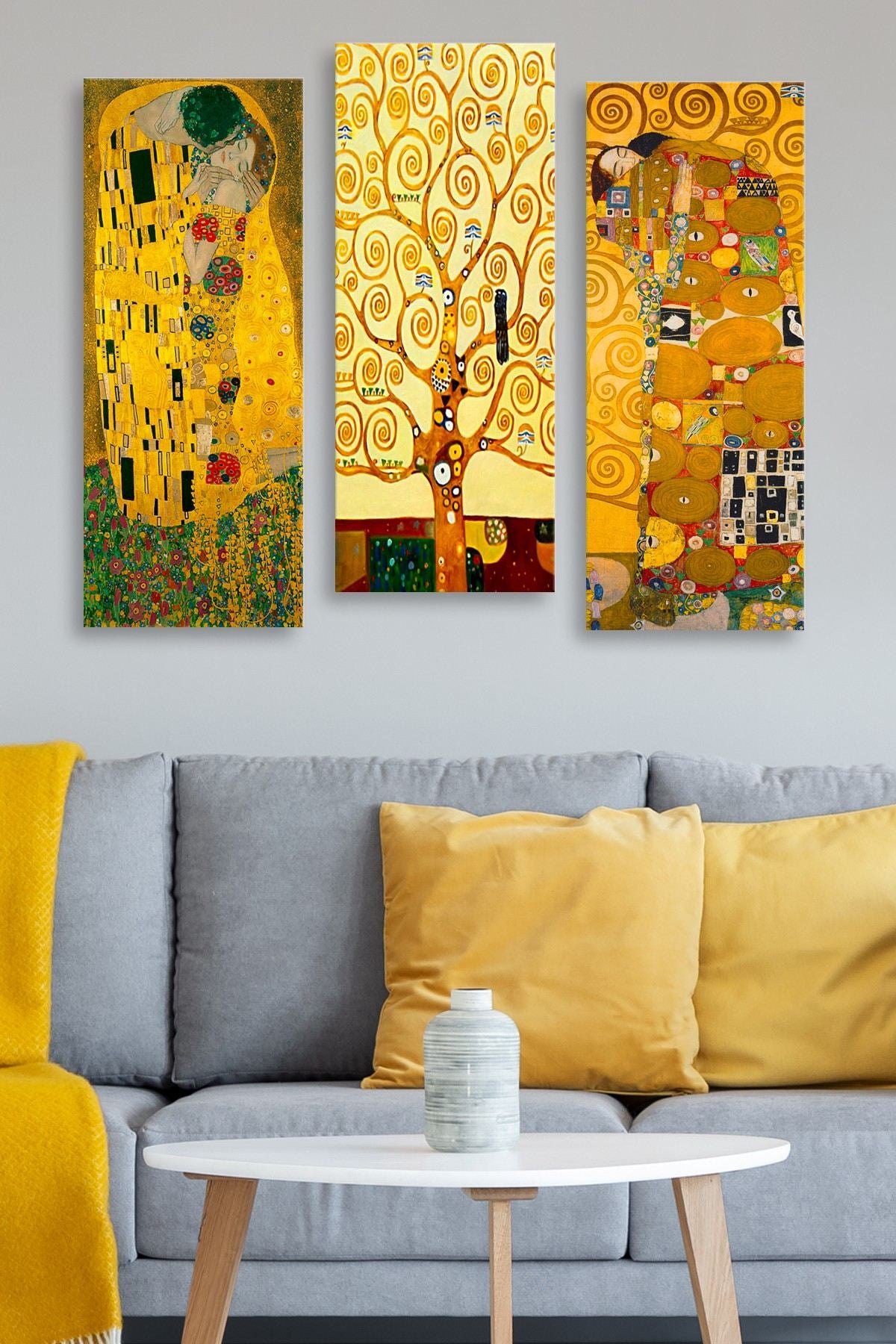 Pittura Decorativa in MDF (3 Pezzi)