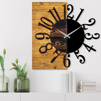 Decorative Wooden Wall Clock | homemem39