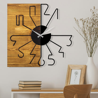 Decorative Wooden Wall Clock | homemem39