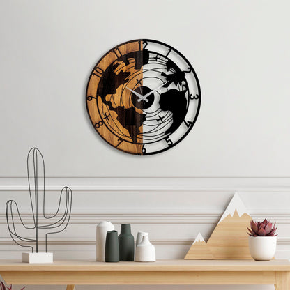 Decorative Wooden Wall Clock | homemem39