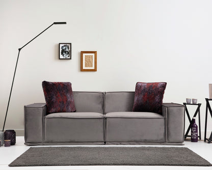 Divano a 2 posti Claret Red