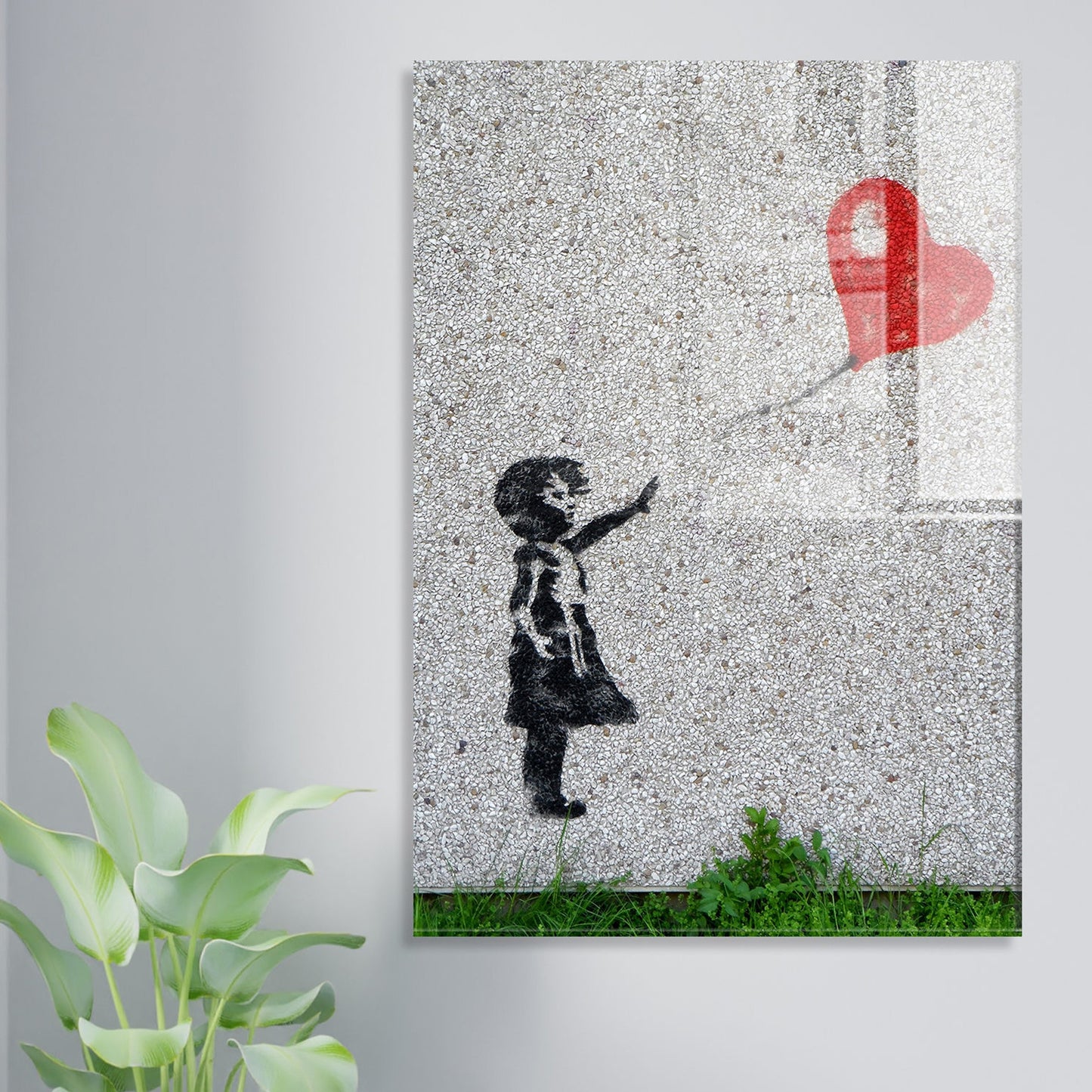 Decorative Tempered Glass Painting | homemem39