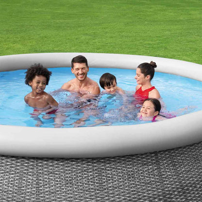 Set Piscina Rotonda 366x76 cm