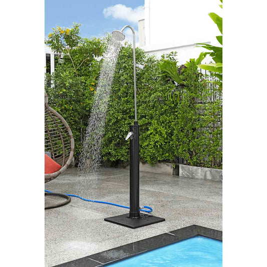 Doccia da Esterno Solar Flow Nera 8 L | homemem39