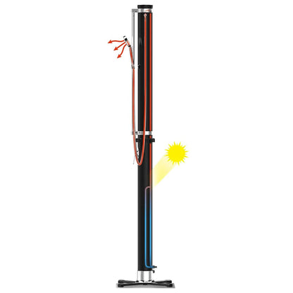 Doccia da Esterno Solar Flow Nera 20 L | homemem39