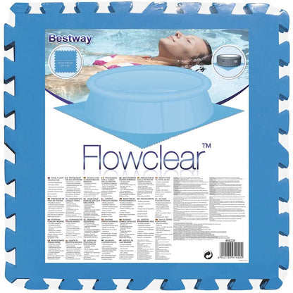 Protezioni per il Pavimento della Piscina 8 pz Blu 58220 | homemem39