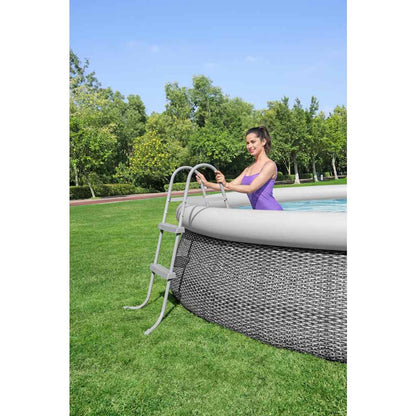 Scaletta per Piscina a 2 Gradini Flowclear 84 cm | homemem39