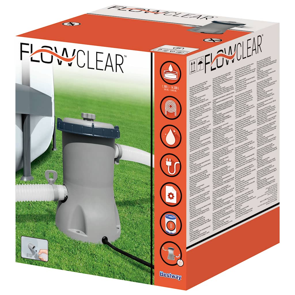 Pompa con Filtro per Piscina Flowclear 2006 l/h | homemem39