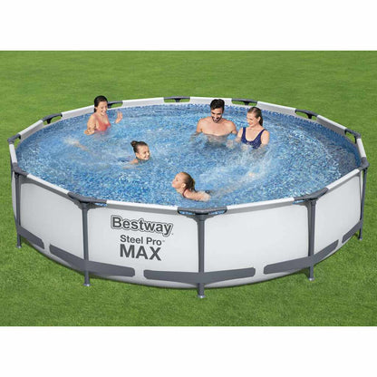 Set Piscina Steel Pro MAX 366x76 cm