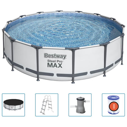 Set Piscina Steel Pro MAX 427x107 cm