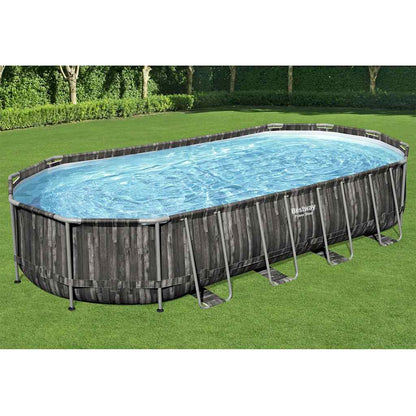 Set Piscina Ovale 7,32x3,66x1,22 m