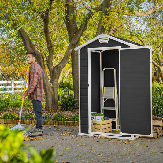 Keter Garden Shed Manor 43 Dark Grey