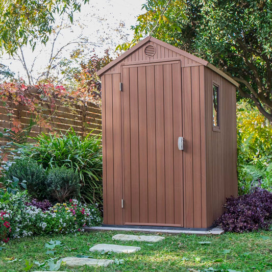 Keter Garden Shed Darwin 46 Wood Look