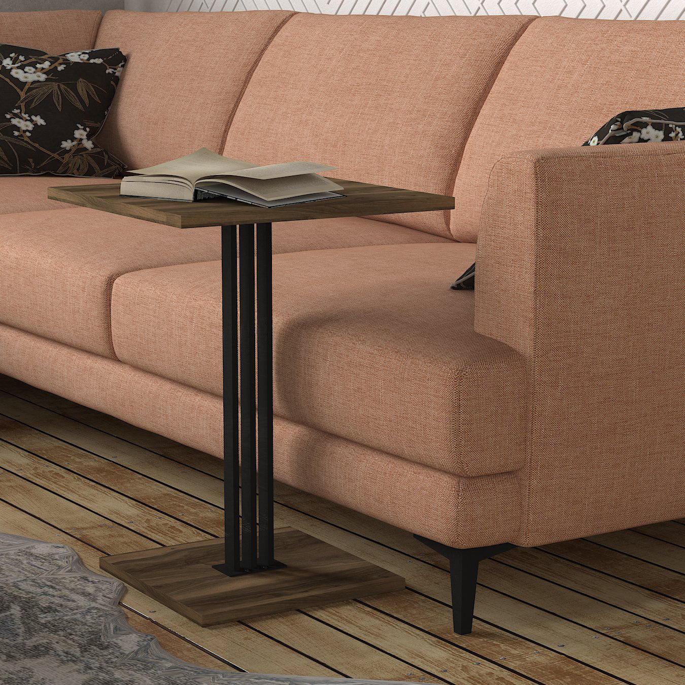 Tavolino Moderno in Particle Board Bianco