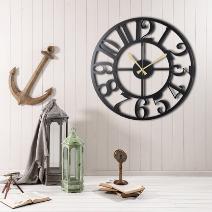 Orologio da Parete Decorativo in Metallo