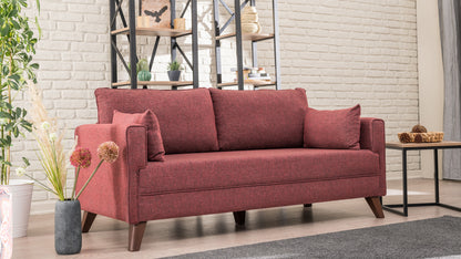 Divano a 2 posti Claret Red