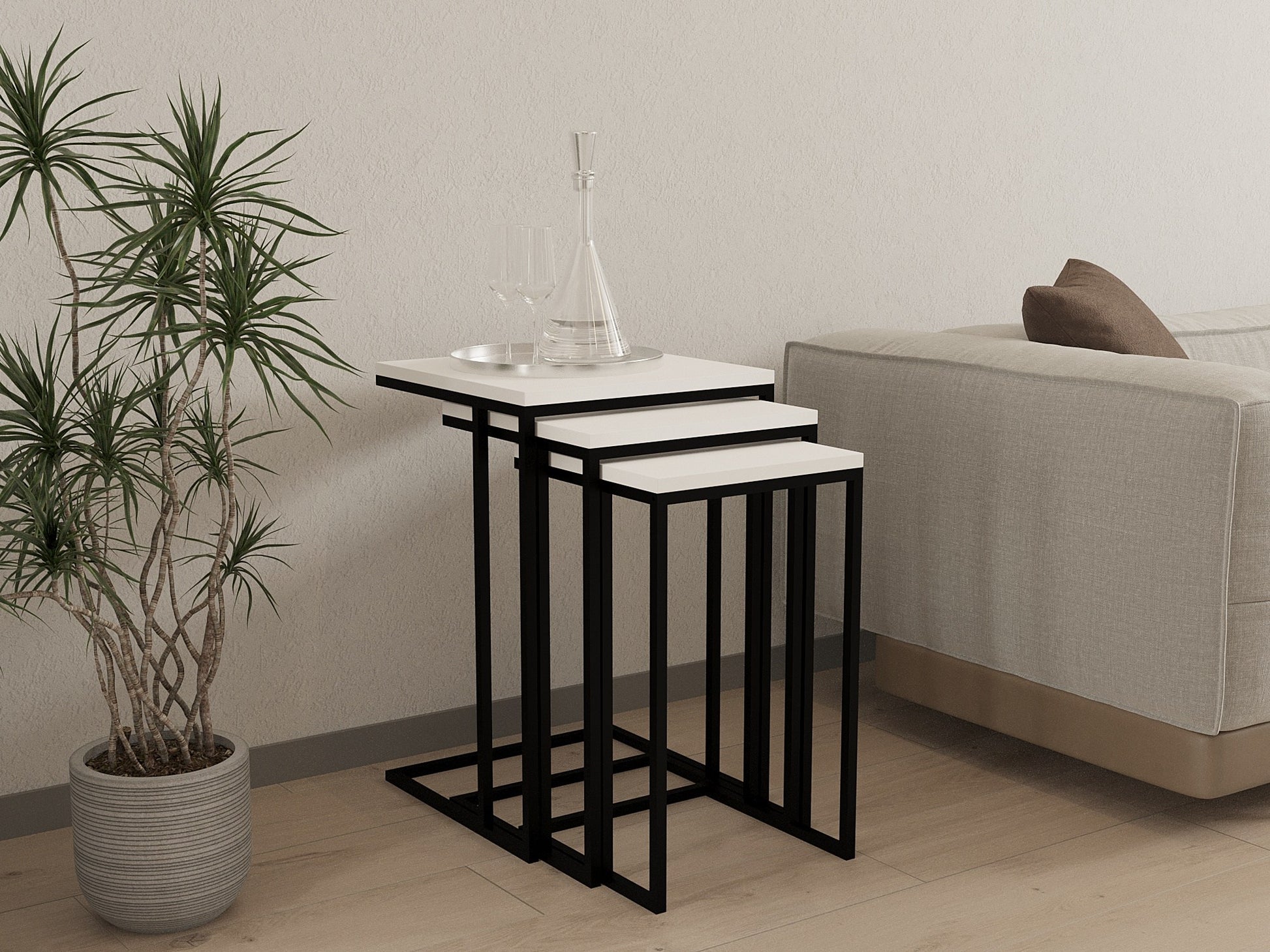 Nesting Table (3 Pieces) | homemem39