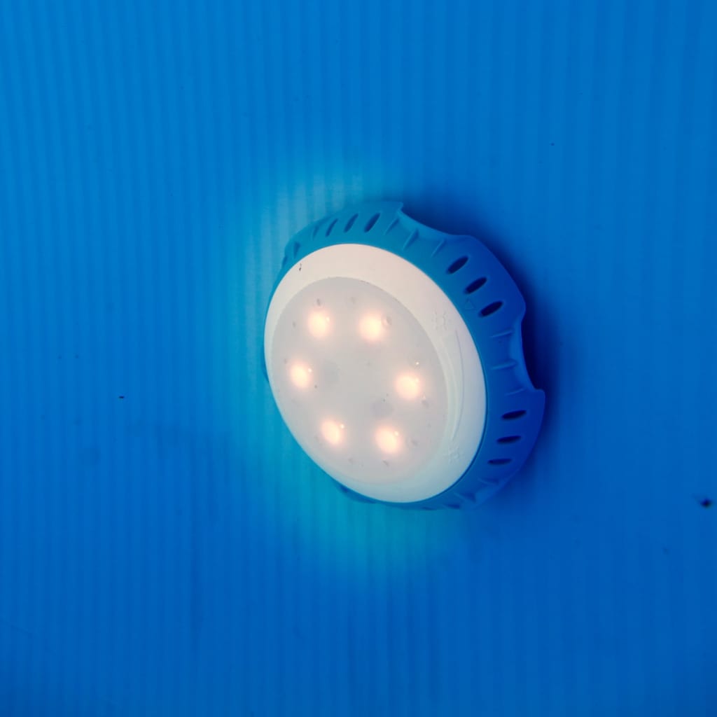 Gre Luce a LED per Piscina Fuori Terra 2 Bianca e Blu LEDRC