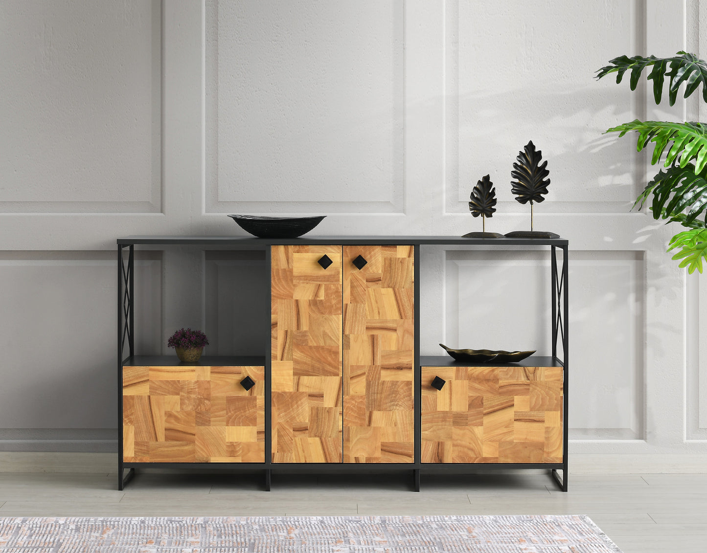 Console in Atlante Pine