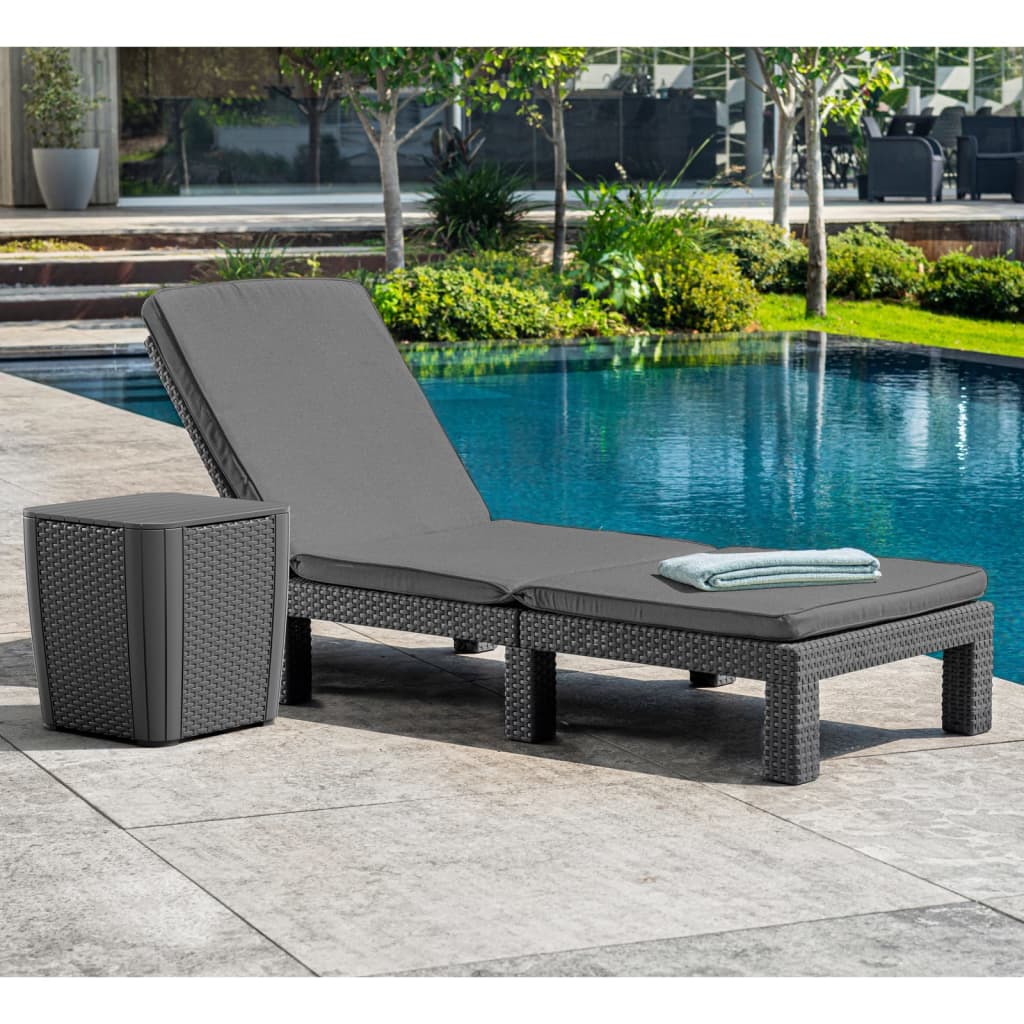 Keter Sunbed Daytona Graphite